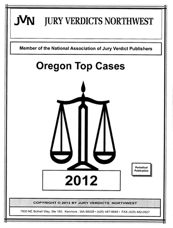 2012 Top Cases for Oregon